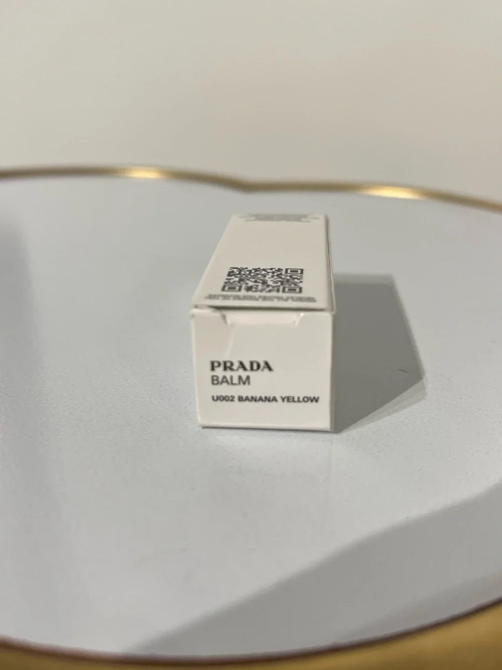 Prada Lip Balm U002 Banana Yellow